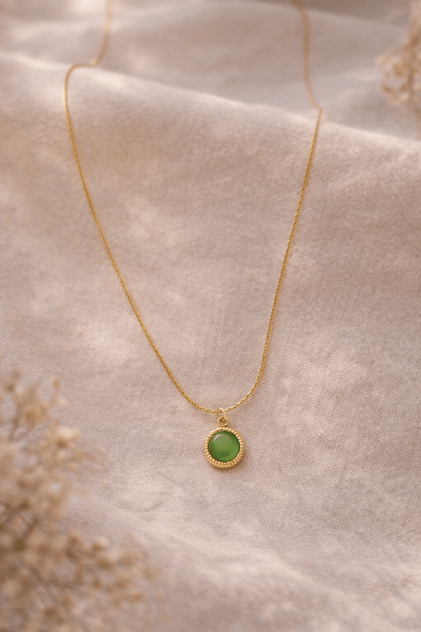 Green Aura necklace